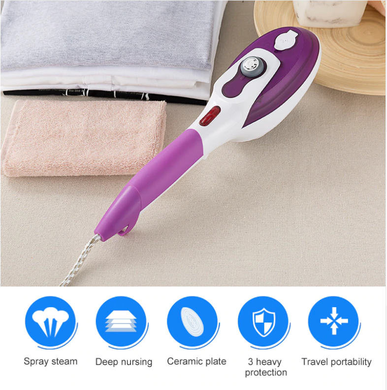 2 in 1 Handheld Vertical Steam Iron