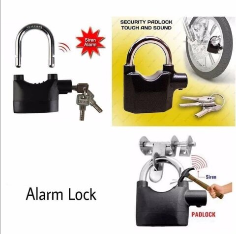 SIREN ANTI THEFT ALARM PADLOCK