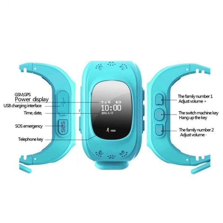 GPS Kid Tracker Smart Wristwatch