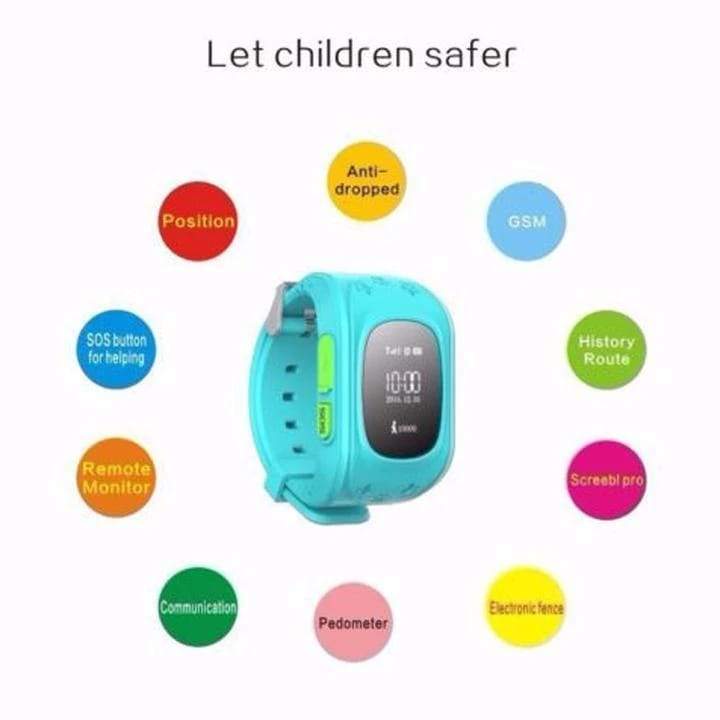 GPS Kid Tracker Smart Wristwatch