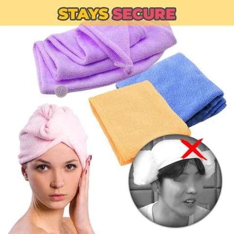 TOWEL HAIR DRY CAP