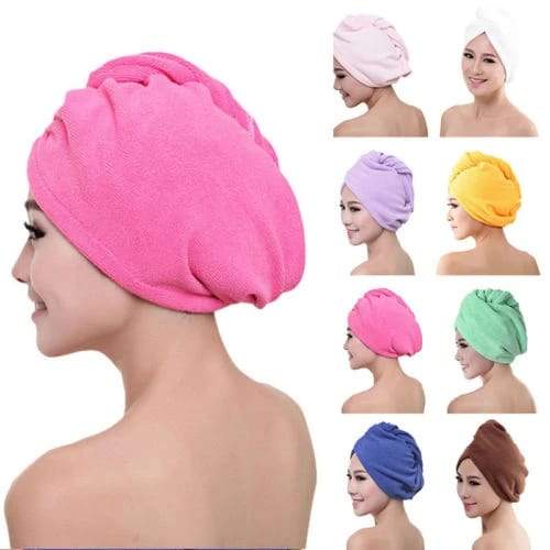 TOWEL HAIR DRY CAP